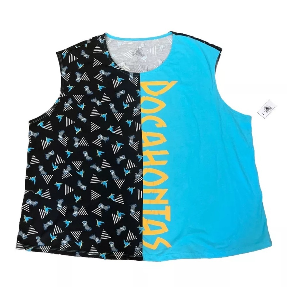 Disney Women's Pocahontas Top New With Tag Sleeveless Size 2X